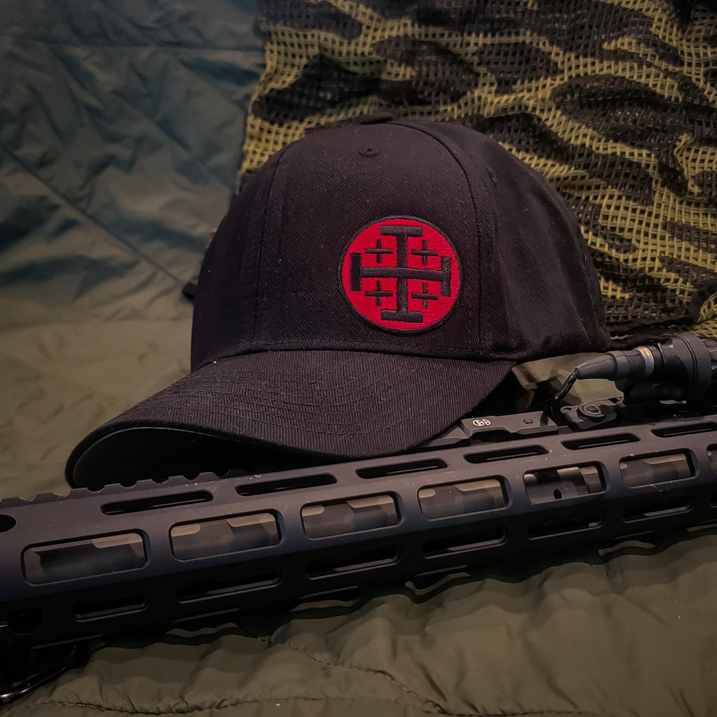 Jerusalem Cross Patch Hat - Flexfit
