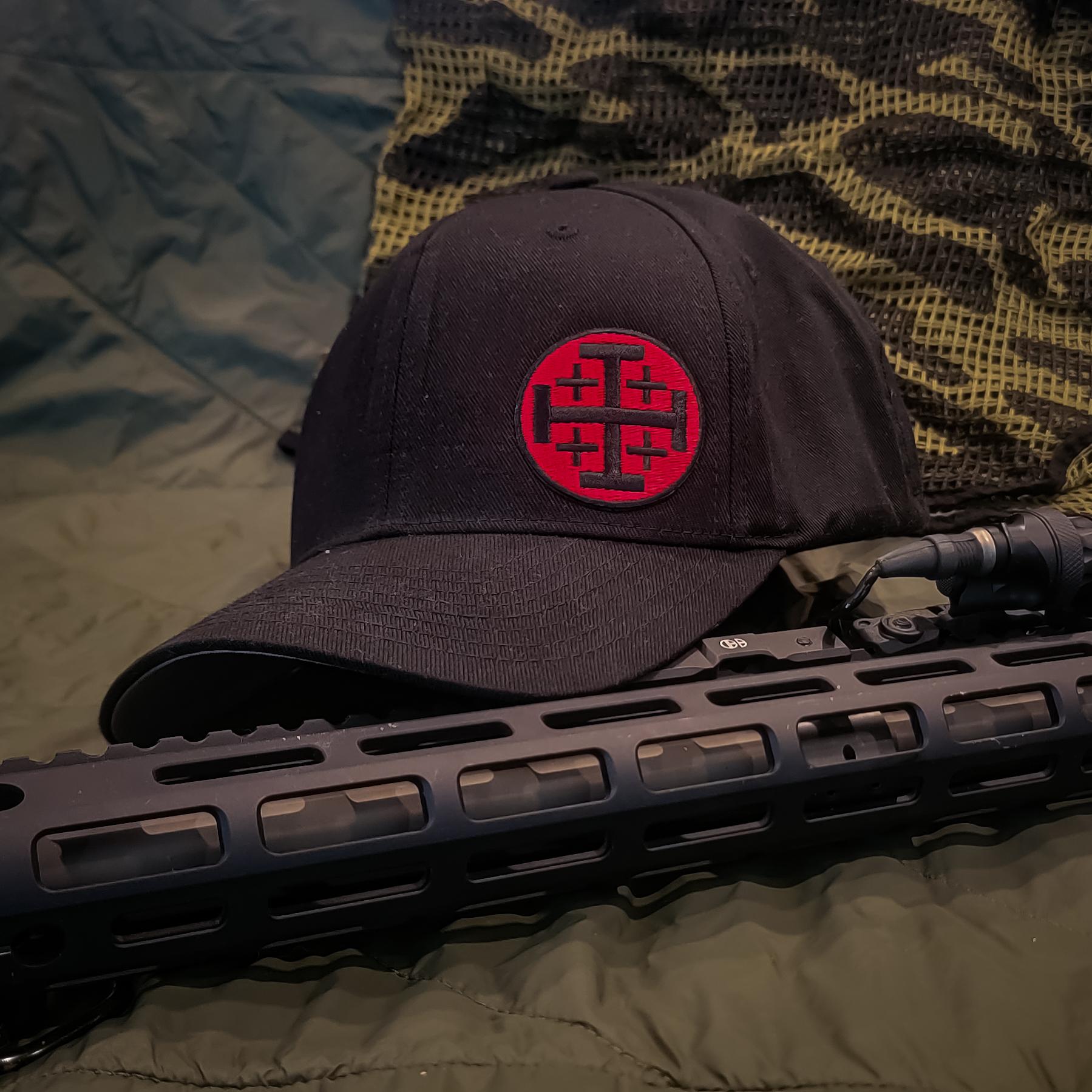 Jerusalem Cross Patch Hat - Flexfit