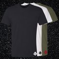 Shirt Set - Black, White, OD Green
